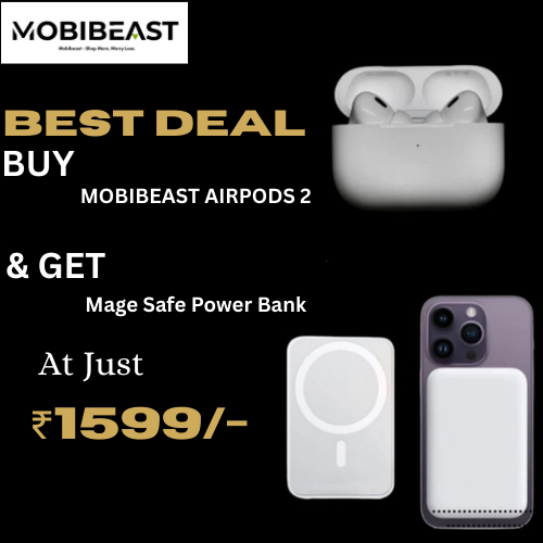 Mobibeast Pro 2nd Gen ANC (Type-C) | Free 5000mAh MagSafe Powerbank | 100% Hassle-Free Warranty